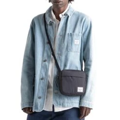 Herschel Supply Classic Crossbody Bag - Digi Leopard Black 8 Herschel Supply Classic Crossbody Bag - Digi Leopard Black -Everyday Bags Sales Store 828432591787 4