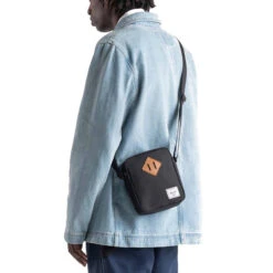 Herschel Supply Heritage Crossbody Bag - Black -Everyday Bags Sales Store 828432592715 4