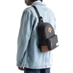 Herschel Supply Heritage Shoulder Bag - Ivy Green/Chicory Coffee -Everyday Bags Sales Store 828432593231 3