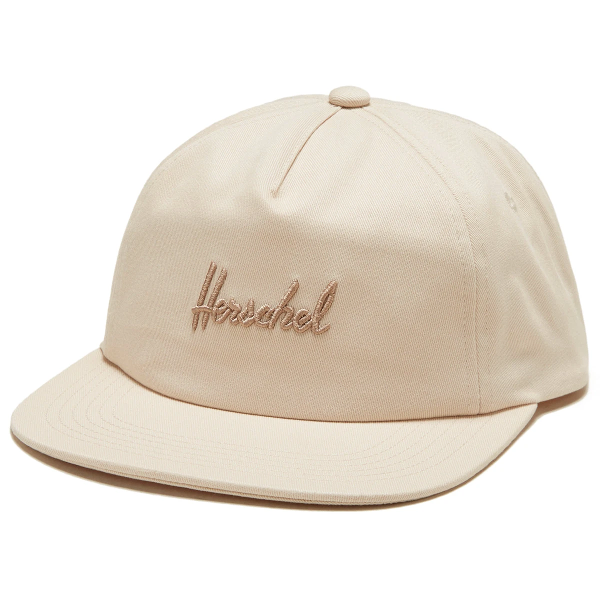 Herschel Supply Scout Cap Embroidery Hat - Whitecap Gray/Light Taupe 1 Herschel Supply Scout Cap Embroidery Hat - Whitecap Gray/Light Taupe