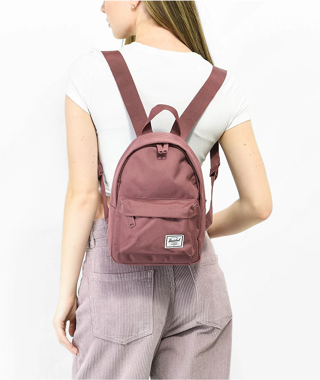 Herschel Supply Co. Classic Rose Brown Mini Backpack 2 Herschel Supply Co. Classic Rose Brown Mini Backpack - Image 2