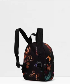 Herschel Supply Co. Classic Warp Butterflies Black Mini Backpack -Everyday Bags Sales Store Herschel Supply Co. Classic Warp Butterflies Black Mini Backpack 353599 alt1 US