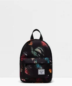 Herschel Supply Co. Classic Warp Butterflies Black Mini Backpack