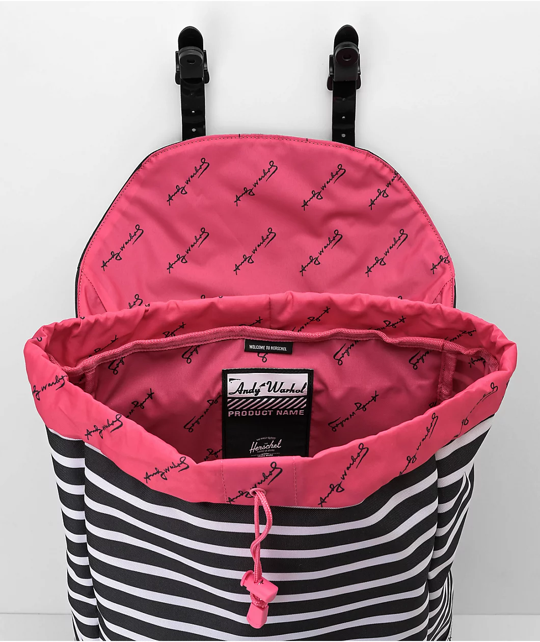 Herschel Supply Co. X Andy Warhol Banana Little America Backpack 6 Herschel Supply Co. X Andy Warhol Banana Little America Backpack - Image 6