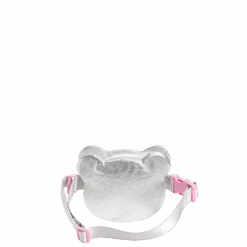 Everyday Bags Sales Store -Everyday Bags Sales Store STB1827 BennettBearFannyPack Silver TT BACK 1