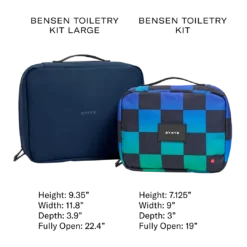 Bensen Toiletry Kit Large -Everyday Bags Sales Store SizeComparison Bensens 2dd5decb 819f 4eed b8d7 a413f7b38337
