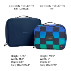 Bensen Toiletry Kit -Everyday Bags Sales Store sizecomparison bensens 720 13250c31 15e6 4a8b a5c2 f0b28ab5ff35